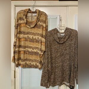 Two for one ladies tunic sweaters